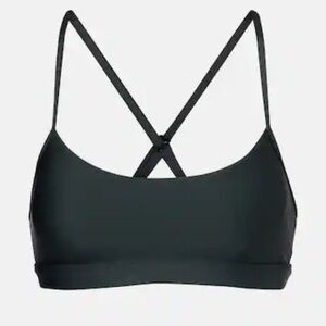 HP - ALO Yoga Strappy Sports Bra - Black